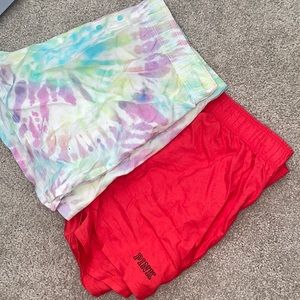 2 For 1 PINK Pajama Shorts